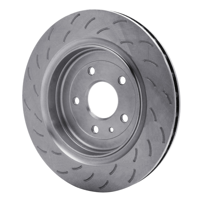 Chevrolet Corvette Brake Rotor (1) - Rear - DFC - Slotted - `15-`19