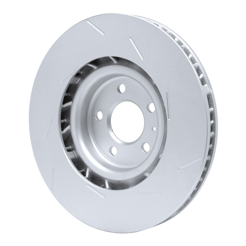 Porsche Macan Brake Rotor (1) - Front Left - DFC - GeoSPEC Coated - Slotted - `15-`23