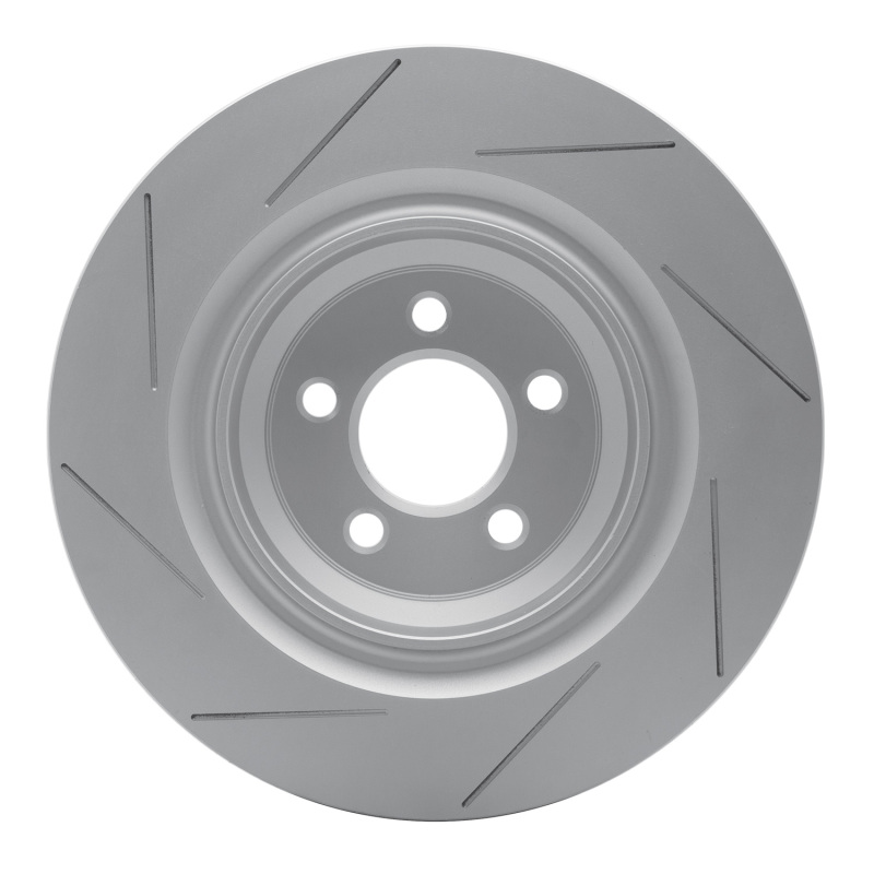 Chrysler 300 Brake Rotor (1) - Rear - DFC - GeoSPEC Coated + Slotted - `05-`23