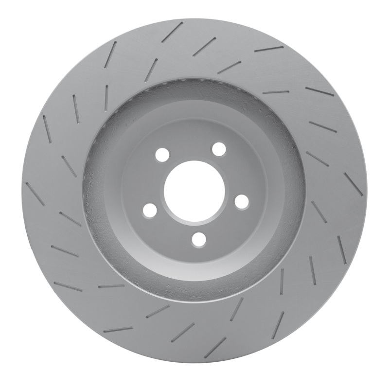 Dodge Challenger Brake Rotor (1) - Front - DFC - GeoSPEC Coated Rotor - Slotted - `15-`20