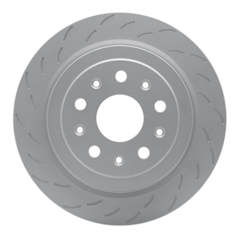 Cadillac CTS Brake Rotor (1) - Left Rear - DFC - GeoSPEC Coated Rotor - Slotted - `15-`19