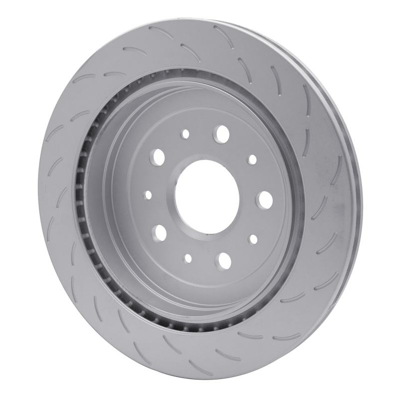 Cadillac CTS Brake Rotor (1) - Rear - DFC - GeoSPEC Coated - Slotted - `15-`19
