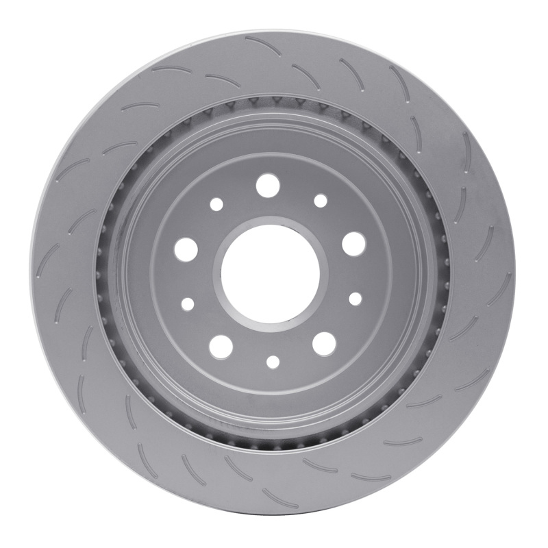 Cadillac CTS Brake Rotor (1) - Rear - DFC - GeoSPEC Coated - Slotted - `15-`19