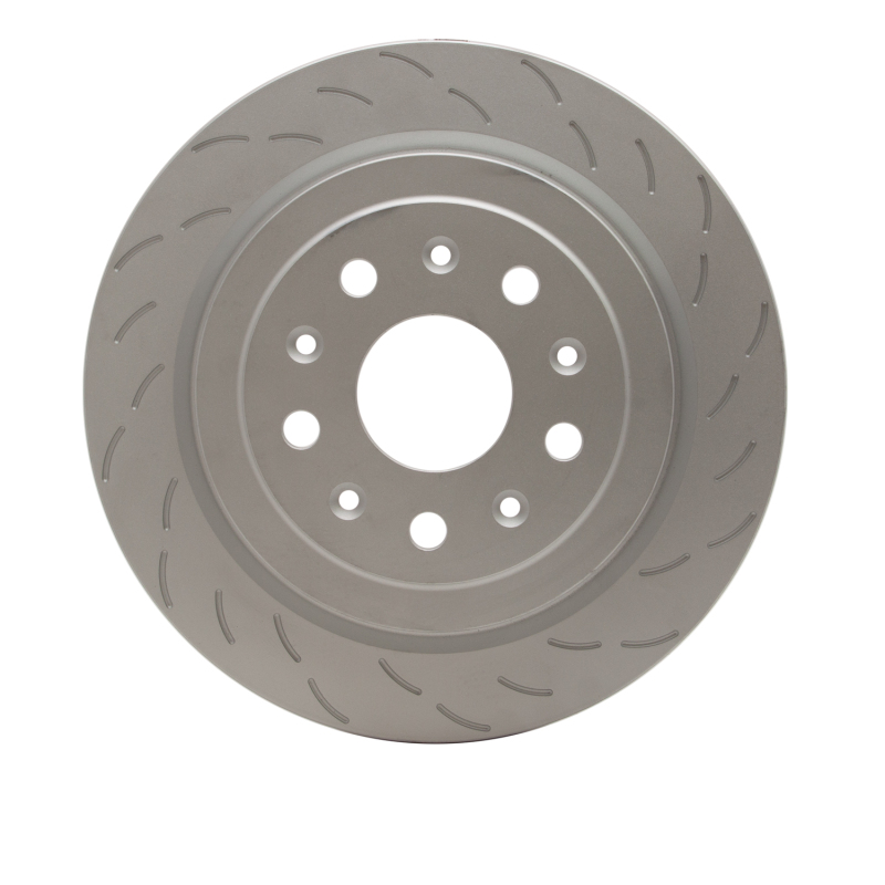 Cadillac CTS Brake Rotor (1) - Rear - DFC - GeoSPEC Coated - Slotted - `15-`19