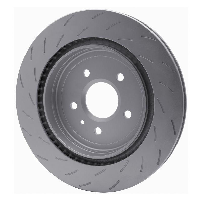 Chevrolet Corvette Brake Rotor (1) - Rear - DFC - GeoSPEC Coated Rotors - Slotted - 2014