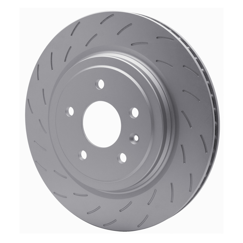 Chevrolet Corvette Brake Rotor (1) - Rear - DFC - GeoSPEC Coated Rotors - Slotted - 2014