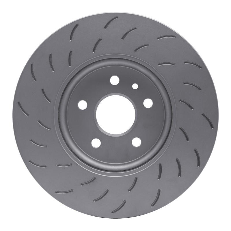 Chevrolet Cruze Brake Rotor (1) - Left Front - DFC - GeoSPEC Coated - Slotted - `16-`19