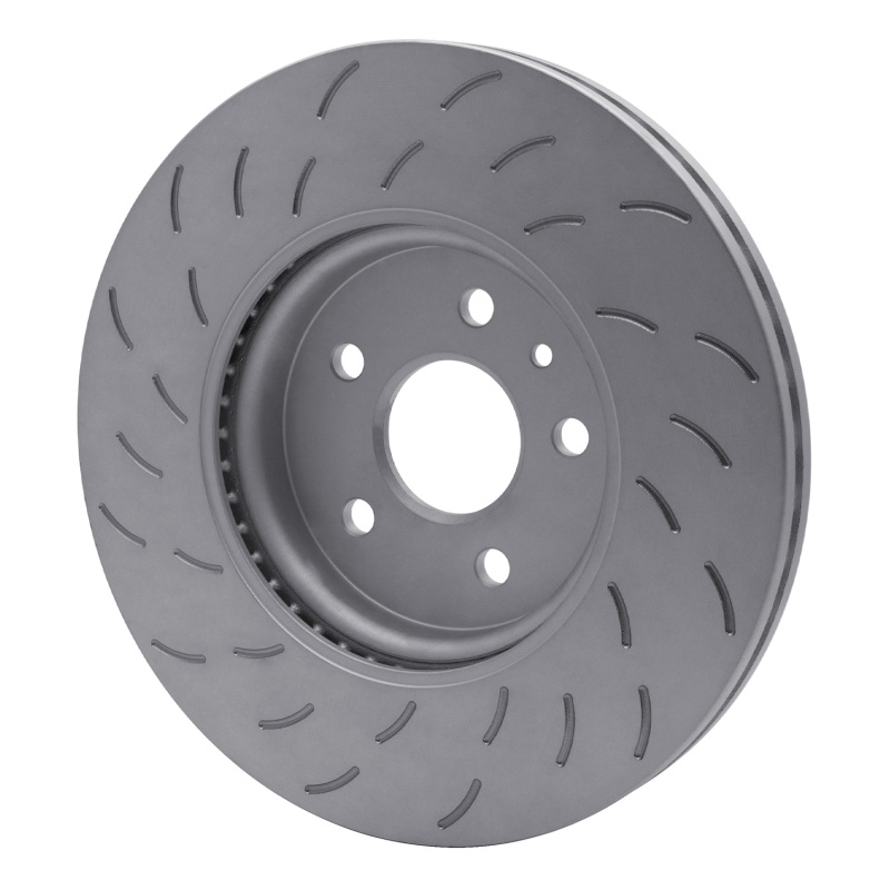 Chevrolet Cruze Brake Rotor (1) - Left Front - DFC - GeoSPEC Coated - Slotted - `16-`19
