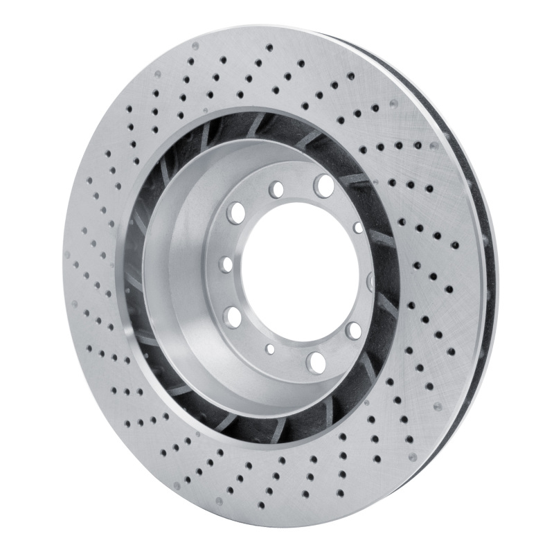 Porsche Boxster Brake Rotor (1) - Right Rear - DFC - Drilled - `16-`23