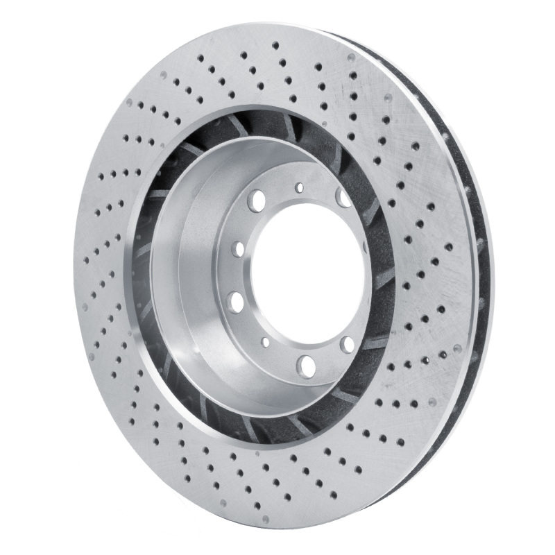 Porsche Boxster Brake Rotor (1) - Left Rear - DFC - Drilled - `16-`23