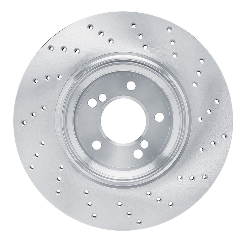 BMW M3 Brake Rotor (1) - Left Rear - DFC - Drilled - `08-`13