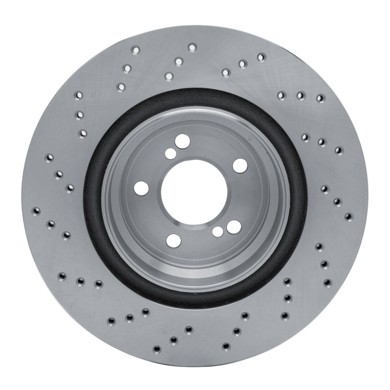 BMW M2 Brake Rotor (1) - Right Rear - DFC - Drilled - `15-`20