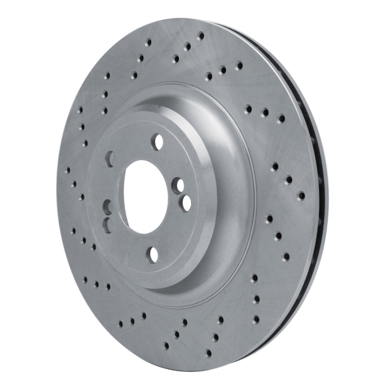 BMW M2 Brake Rotor (1) - Left Rear - DFC - Drilled - `15-`20