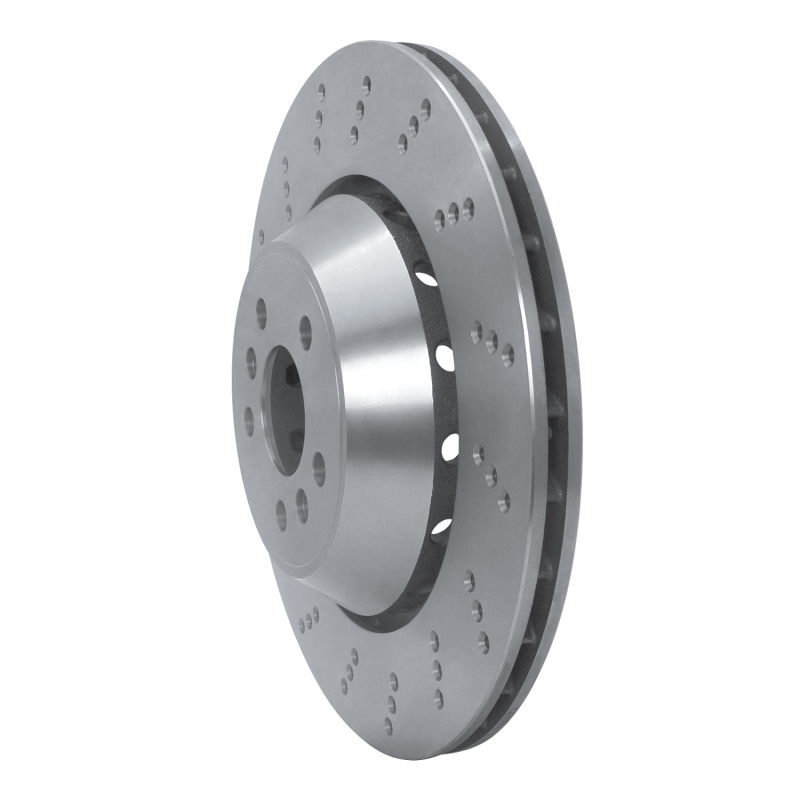 BMW X4 Brake Rotor (1) - Rear - DFC - Drilled - `20-`25