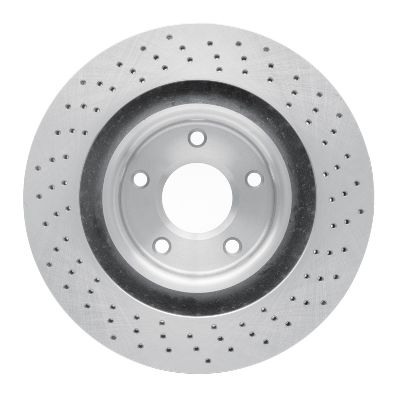 Cadillac XLR Brake Rotor (1) - Front - DFC - Drilled - `05-`13