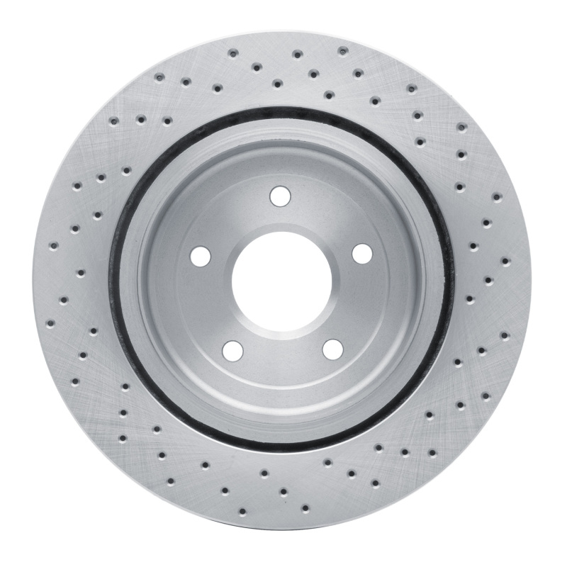 Chevrolet Corvette Brake Rotor (1) - Rear - DFC - Drilled - `06-`13