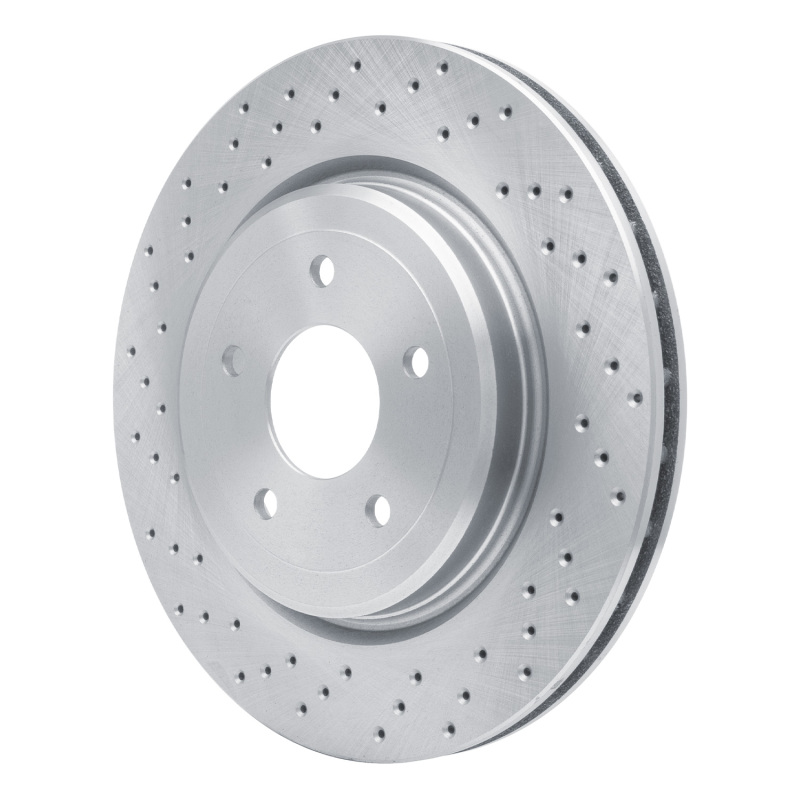 Chevrolet Corvette Brake Rotor (1) - Rear - DFC - Drilled - `06-`13