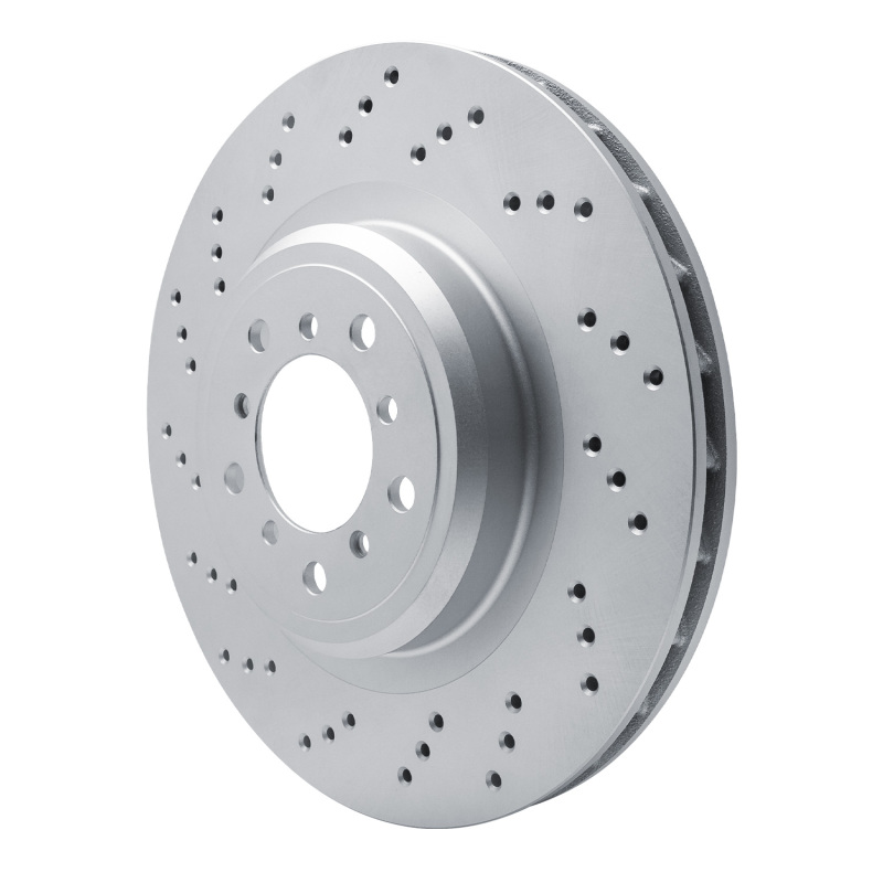 BMW 1 Series Brake Rotor (1) - Left Front - DFC - GeoSPEC Coated Drilled - `08-`13