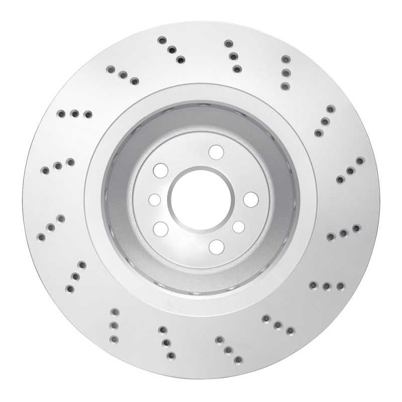 BMW X4 Brake Rotor (1) - Rear - DFC - Drilled GeoSPEC Coated - `20-`25