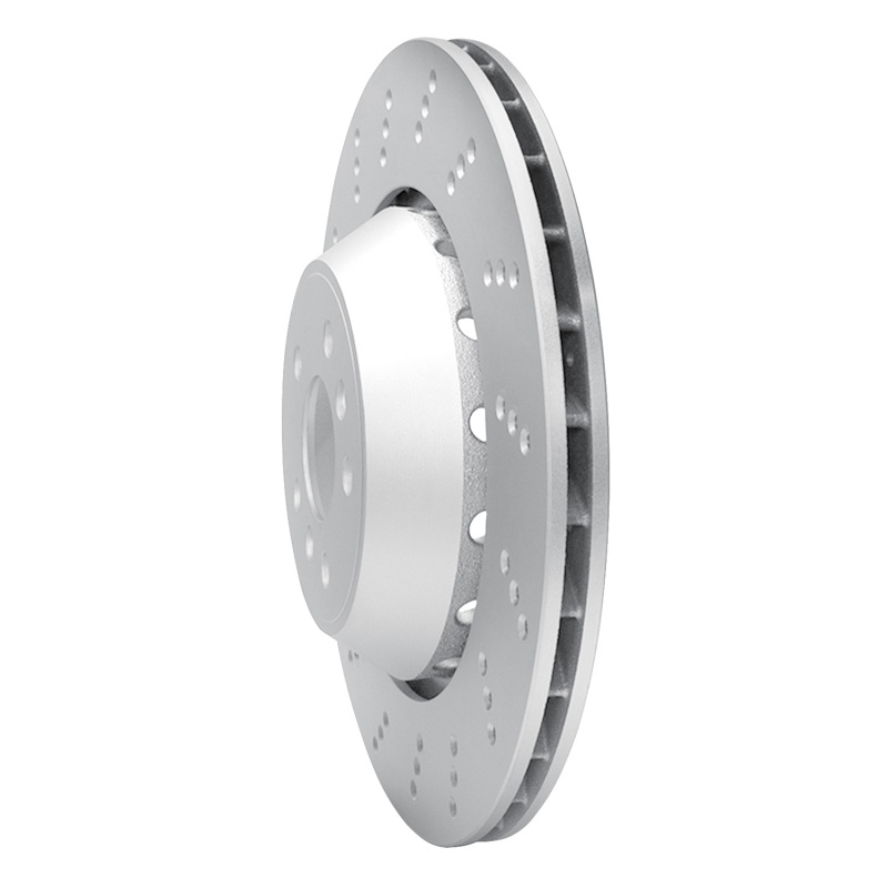 BMW X4 Brake Rotor (1) - Rear - DFC - Drilled GeoSPEC Coated - `20-`25