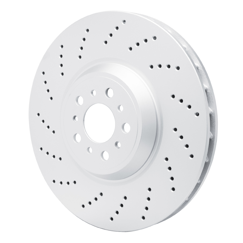 BMW M3 Brake Rotor (1) - Front - DFC - GeoSPEC Coated Rotors - Drilled - `21-`25