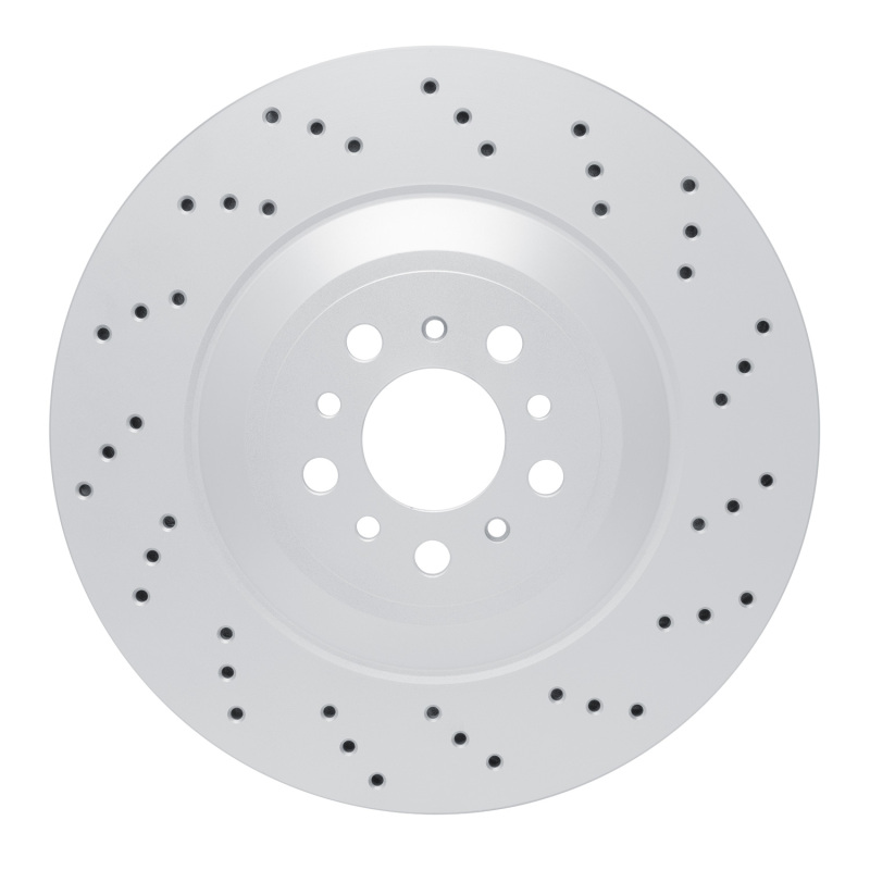 BMW M2 Brake Rotor (1) - Right Rear - DFC - GeoSPEC Coated Rotor - Drilled - `21-`25