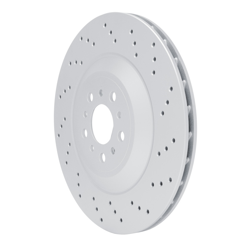 BMW M2 Brake Rotor (1) - Right Rear - DFC - GeoSPEC Coated Rotor - Drilled - `21-`25