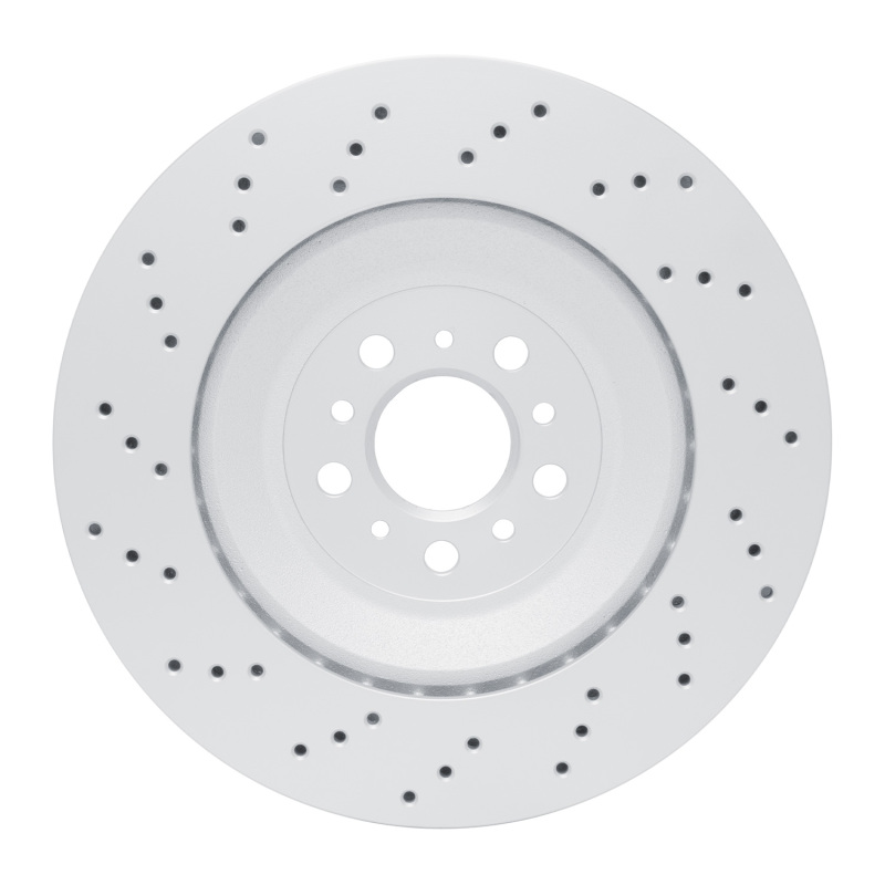 BMW M2 Brake Rotor (1) - Right Rear - DFC - GeoSPEC Coated Rotor - Drilled - `21-`25