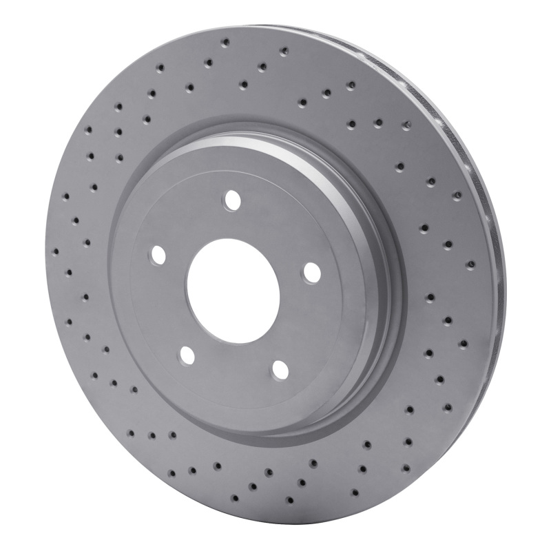 Chevrolet Corvette Brake Rotor (1) - Rear - DFC - GeoSPEC Coated Rotor - Drilled - `06-`13
