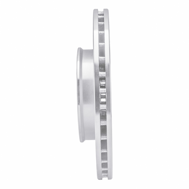 Dodge Attitude Brake Rotor (1) - Front Right - DFC - Drilled & Slotted - Silver - `06-`12