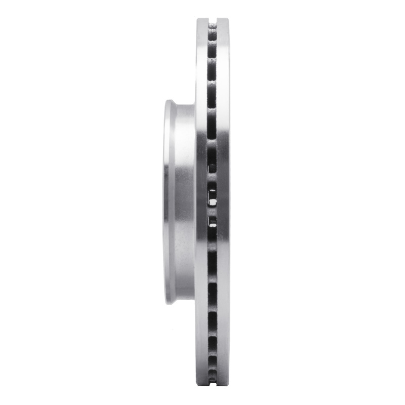 Dodge Attitude Brake Rotor (1) - Front Left - DFC - Drilled & Slotted - Silver - `12-`25