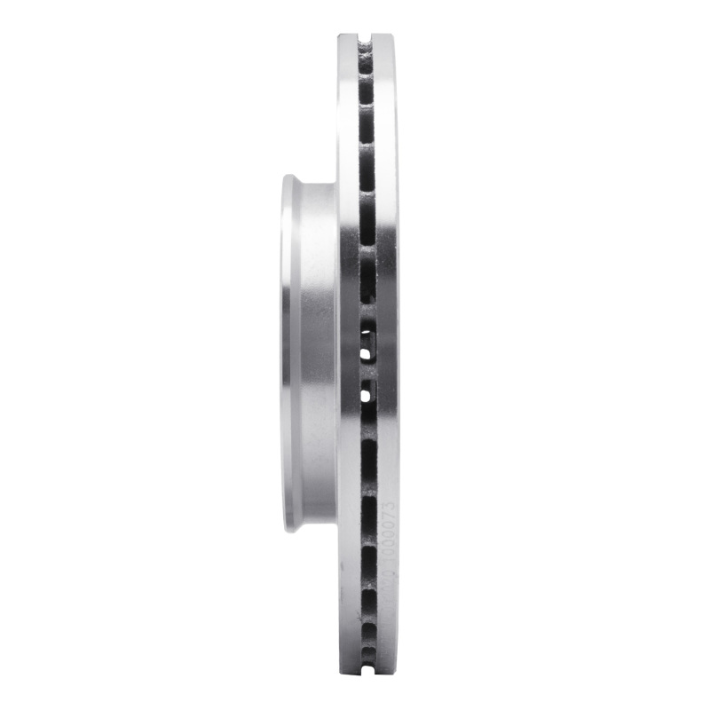 Dodge Attitude Brake Rotor (1) - Front Right - DFC - Drilled & Slotted - Silver - `12-`25