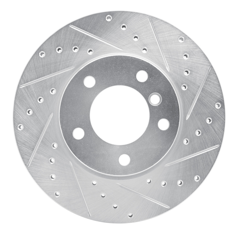 BMW 325I Brake Rotor (1) - Front Right - DFC - Drilled & Slotted - Silver - `06-`13 BMW 325I Brake Rotor (1) - Front Right - DFC - Drilled & Slotted - Silver - `06-`13