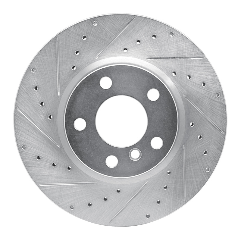 BMW X3 Brake Rotor (1) - Front Left - DFC - Drilled & Slotted - Silver - `11-`18 BMW X3 Brake Rotor (1) - Front Left - DFC - Drilled & Slotted - Silver - `11-`18