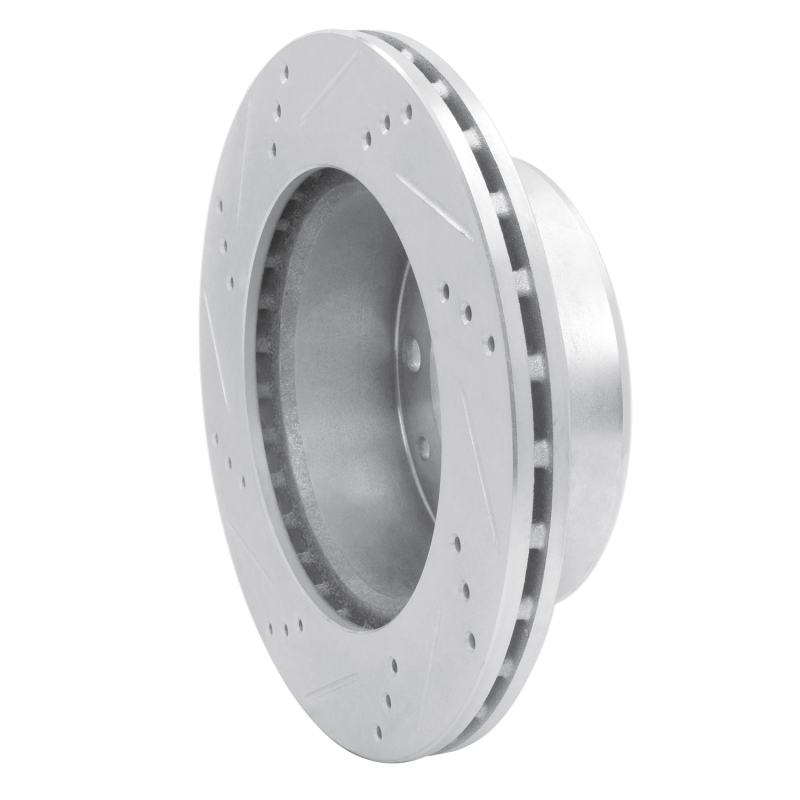 Dodge Sprinter 2500 Brake Rotor (1) - Front Right - DFC - Drilled & Slotted - Silver - `02-`06