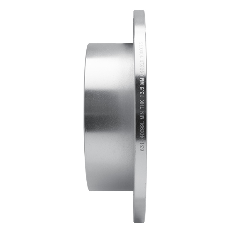 Dodge Dakota Brake Rotor (1) - Rear Left - DFC - Drilled & Slotted - Silver - `03-`04