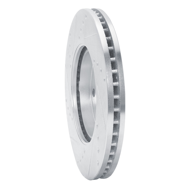 Chevrolet HHR Brake Rotor (1) - Front Right - DFC - Drilled & Slotted - Silver - `06-`11