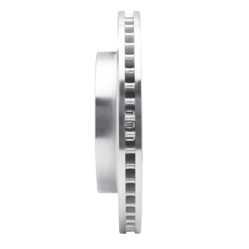 Cadillac Escalade ESV Brake Rotor (1) - Front Right - DFC - Drilled & Slotted - Silver - `99-`08