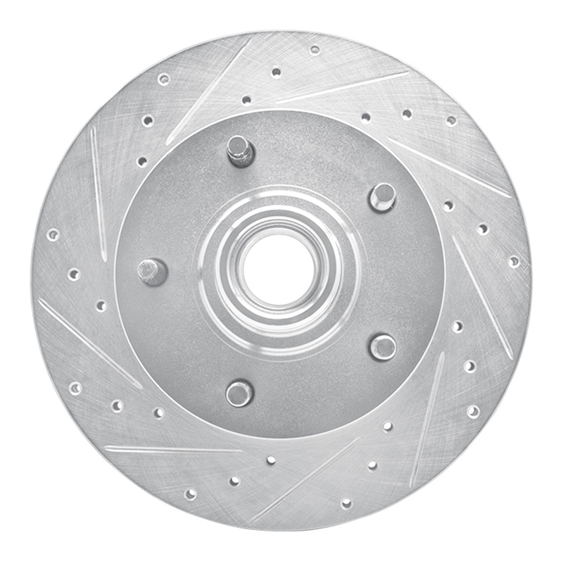 Ford F-150 Brake Rotor (1) - Front Left - DFC - Drilled & Slotted - Silver - `94-`03 Ford F-150 Brake Rotor (1) - Front Left - DFC - Drilled & Slotted - Silver - `94-`03