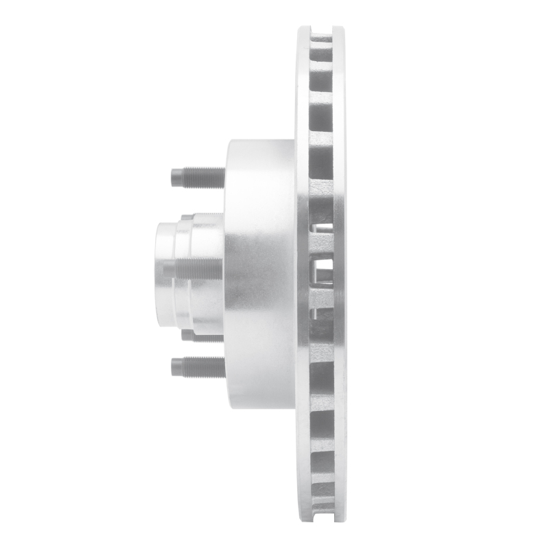 Ford Explorer Brake Rotor (1) - Front Right - DFC - Drilled & Slotted - Silver - `95-`11