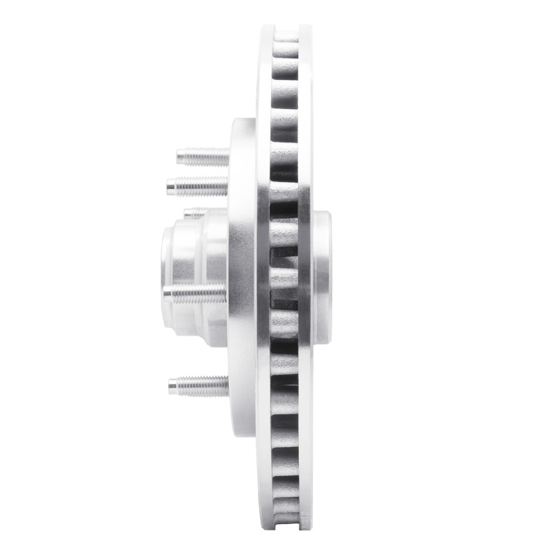 Ford F-150 Brake Rotor (1) - Front Right - DFC - Drilled & Slotted - Silver - `97-`02