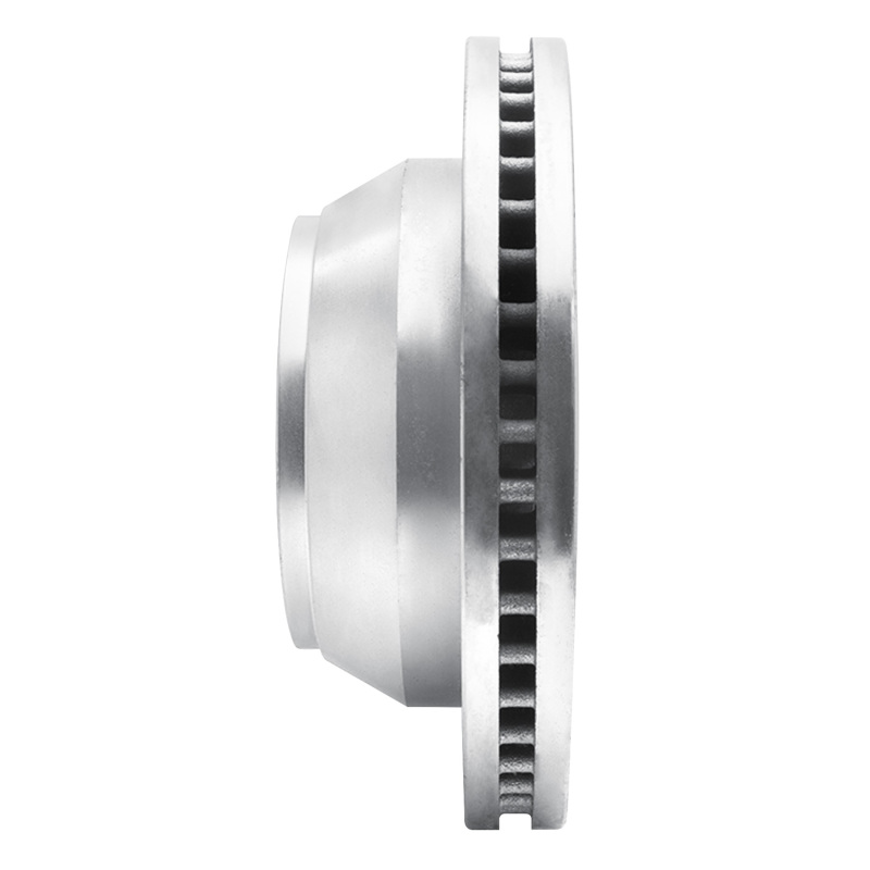 Ford E-Super Duty Brake Rotor (1) - Rear Right - DFC - Drilled & Slotted - Silver - `08-`20