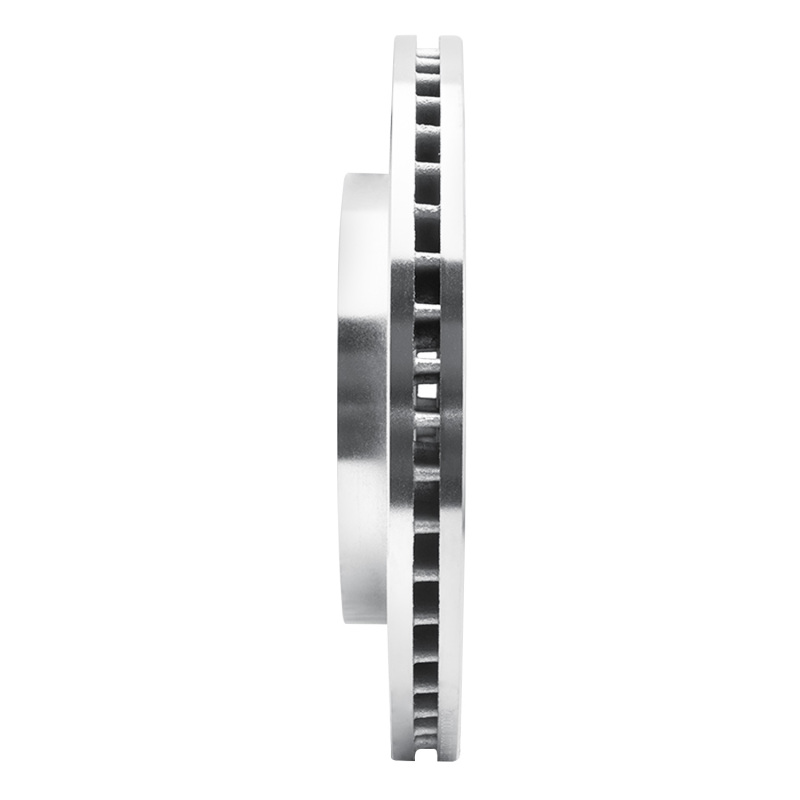 Ford F-150 Brake Rotor (1) - Front Right - DFC - Drilled & Slotted - Silver - 2009