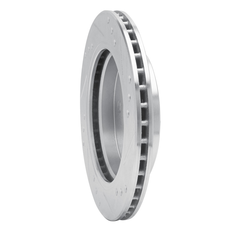 Ford Contour Brake Rotor(s) (1) - Rear Left - DFC - Drilled & Slotted - Silver - `95-`04