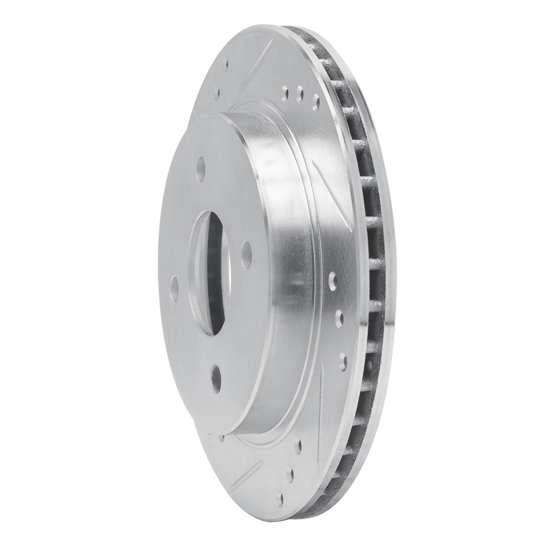 Ford Contour Brake Rotor(s) (1) - Rear Left - DFC - Drilled & Slotted - Silver - `95-`04