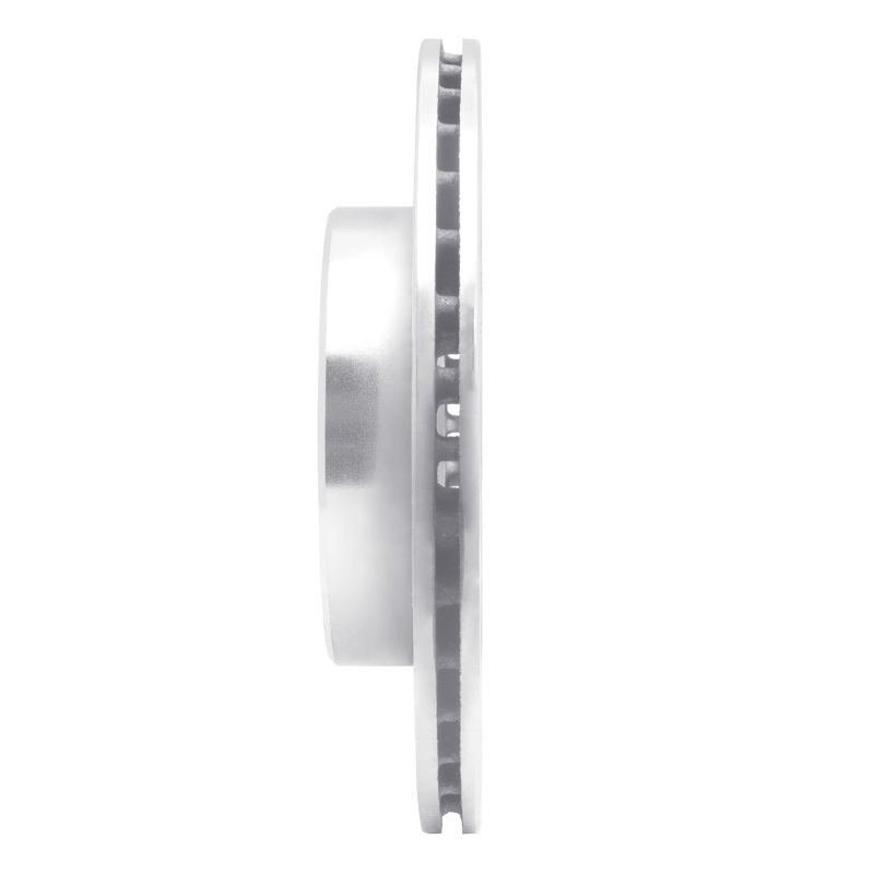Honda Civic Brake Rotor (1) - Front Right - DFC - Drilled & Slotted - Silver - `84-`06