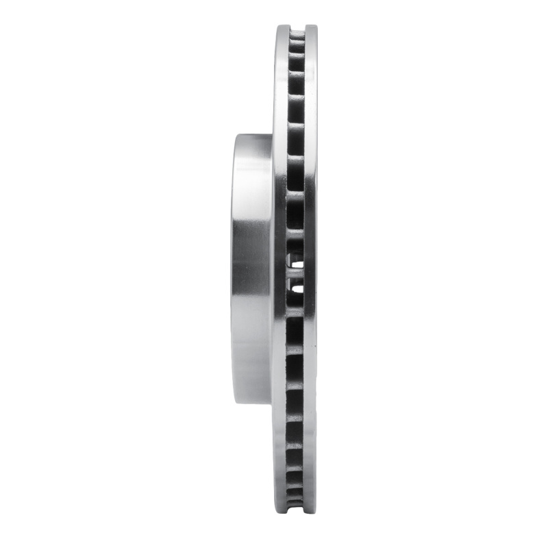 Acura TL Brake Rotor (1) - Front Left - DFC - Drilled & Slotted, Zinc Plated - Silver - `91-`01