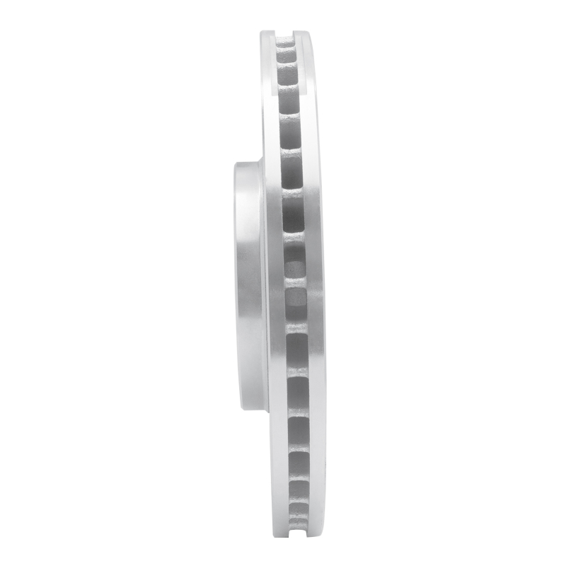 Cadillac BLS Brake Rotor (1) - Front Right - DFC - Drilled & Slotted - Silver - `03-`11