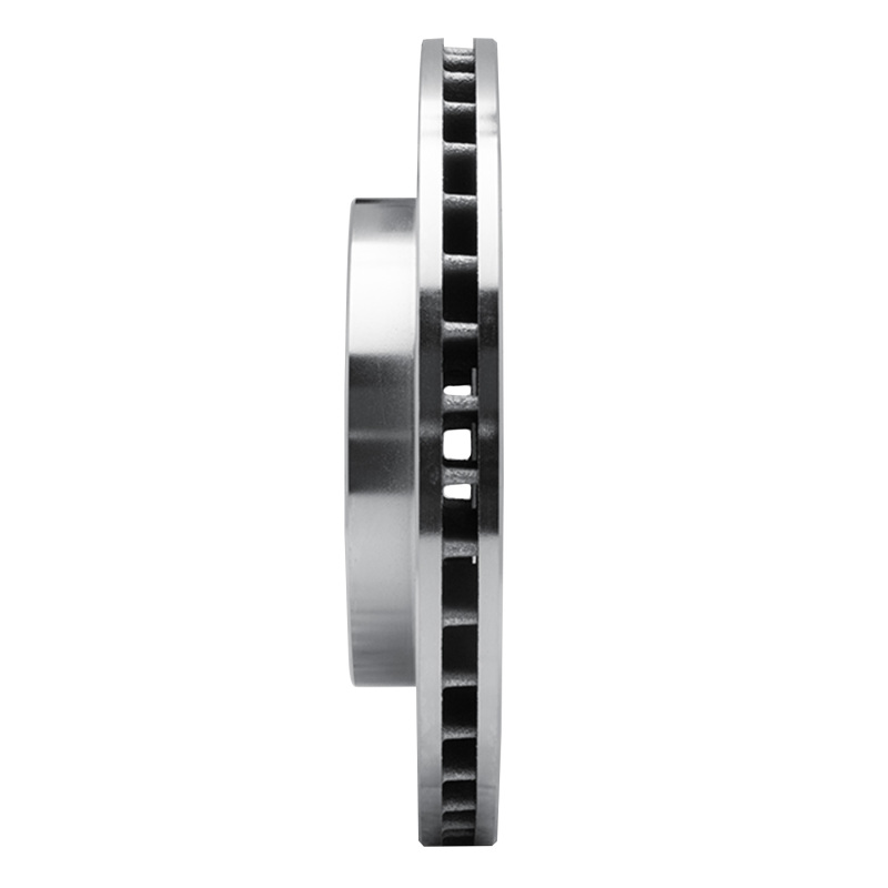 Chrysler Sebring Brake Rotor (1) - Front Right - DFC - Drilled & Slotted - Silver - `90-`05