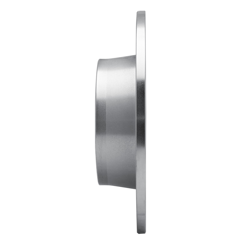 Audi A6 Quattro Brake Rotor (1) - Rear Left - DFC - Drilled & Slotted - Silver - `99-`02